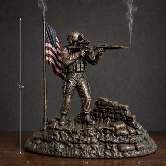 Military Incense Burner